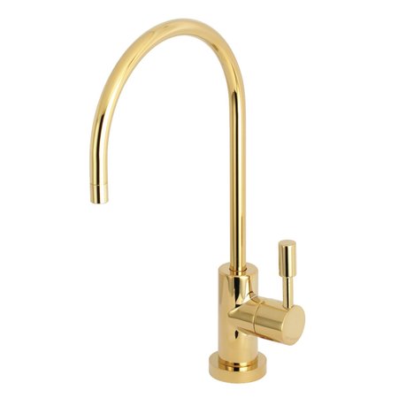 KINGSTON BRASS KS8192DL Concord Single Handle Water Filtration Faucet, Polished Brass KS8192DL